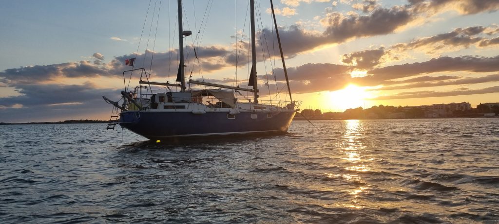 Voilier en navigation