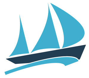 logo de l'association, les voiles de Thau